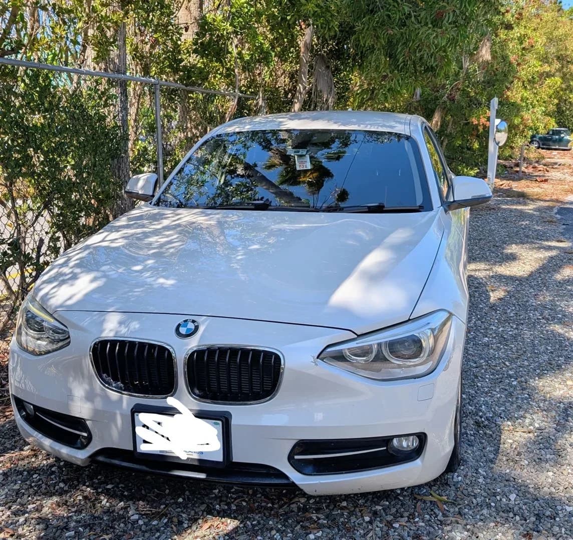 BMW 116i Sport 2012 Pearl White