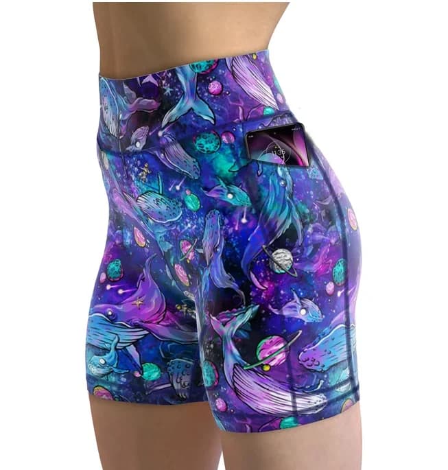 Spacefish Army Eco-Friendly Shorts
