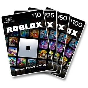 ROBLOX Game Card! ROBLOX Gift Card! Fast & Free Online Delivery!