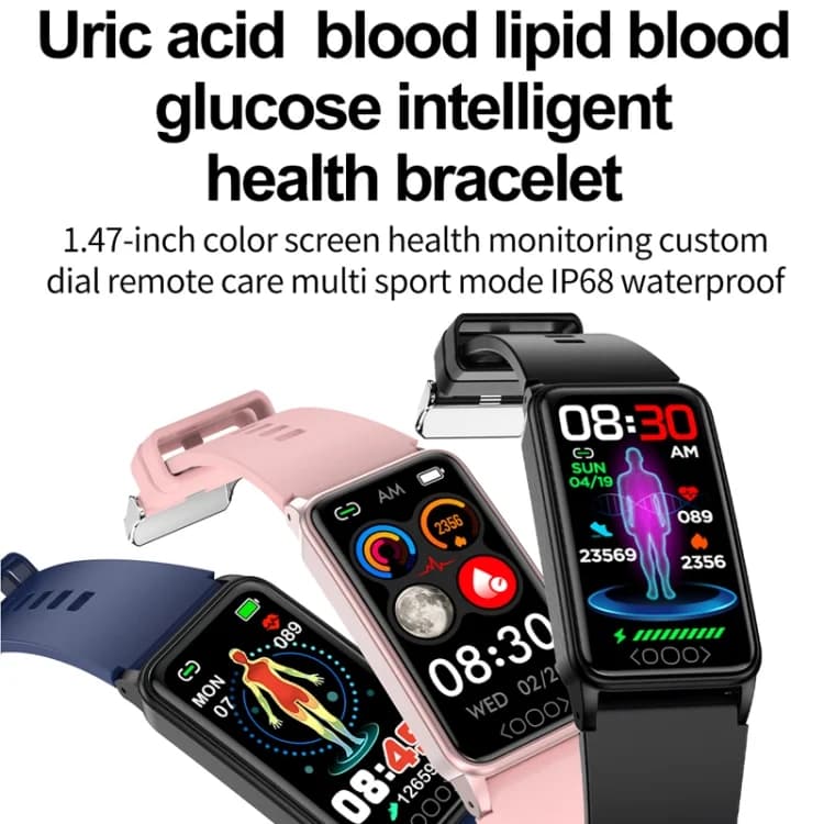 IP68 Water Proof Smart Fitness Watch With BlueTooth!