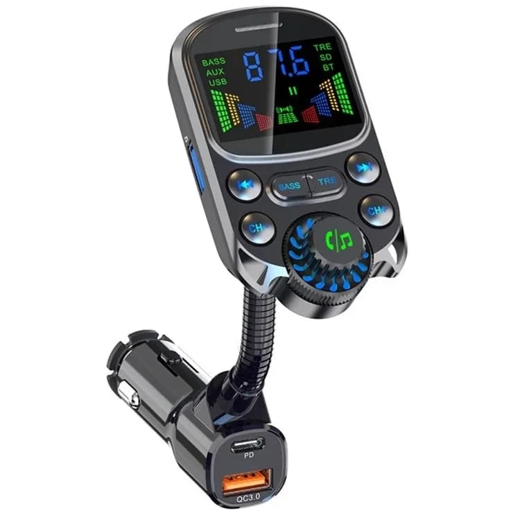 Color Screen BlueTooth FM MP3 Player & Transmitter!