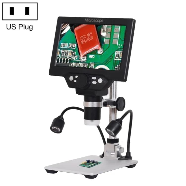 Portable Electronic Digital Microscope With 7" LCD Screen!