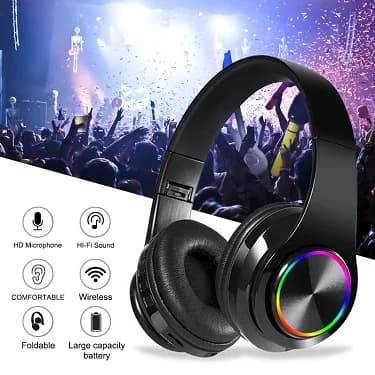 WireLess BlueTooth Headphones With Mic!
