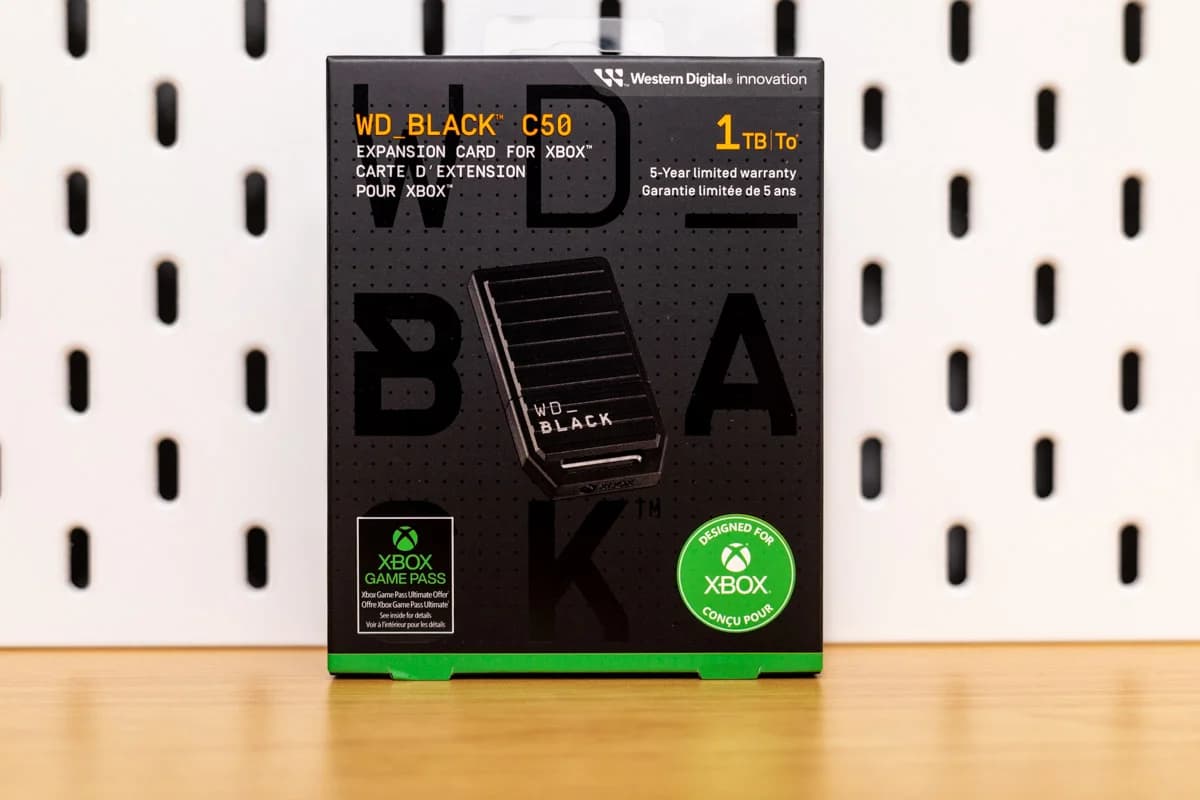 WD Black 2TB Expansion Card For XBox X/S!