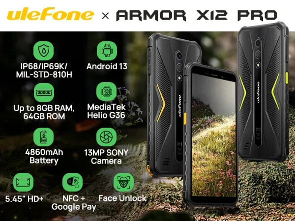 Armor Pro Rugged WaterProof Smart Phone!