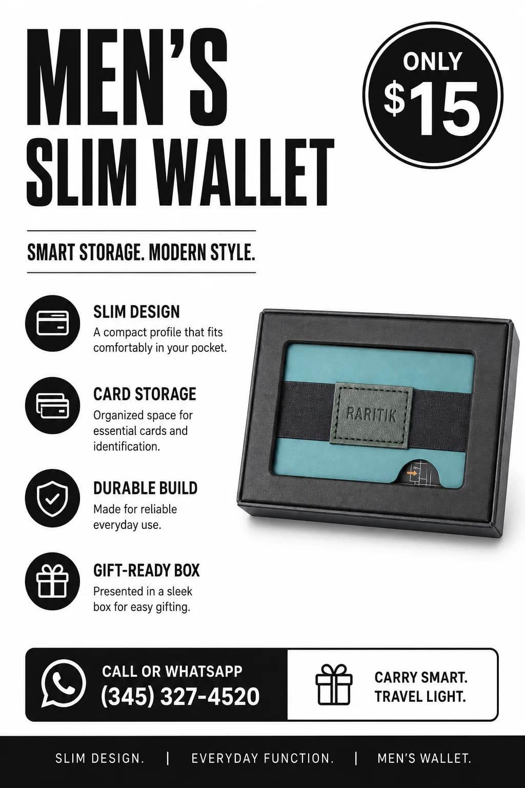 Men’s Slim Wallet