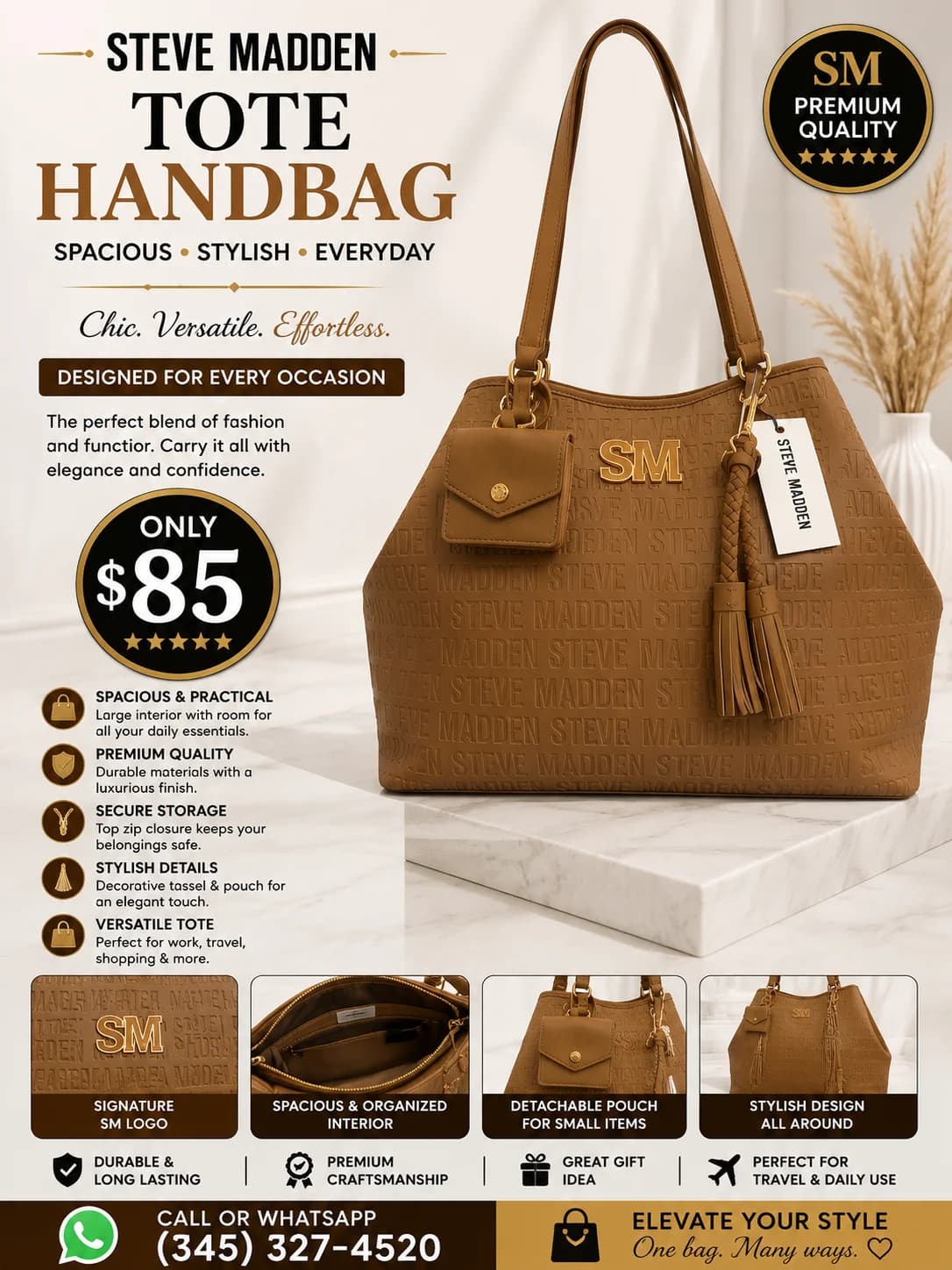 Steve Madden Tote Handbag