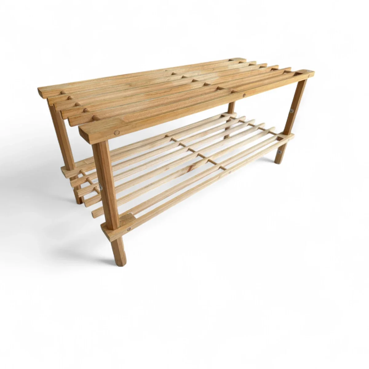 Wooden Shoe Rack
