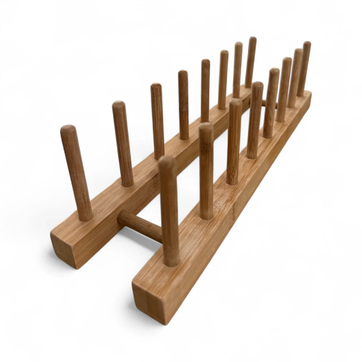 Totally Bamboo Kitchen Plate Storage