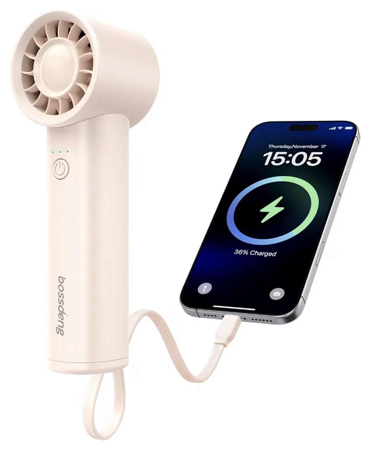 Portable Fan with Power Bank & Flashlight-Pink
6.5H Max Cooling,USB-C Rechargeable,Mini Fan for Outdoor/Travel/Beach/Concerts/Summer.Gifts for Girl,Women.