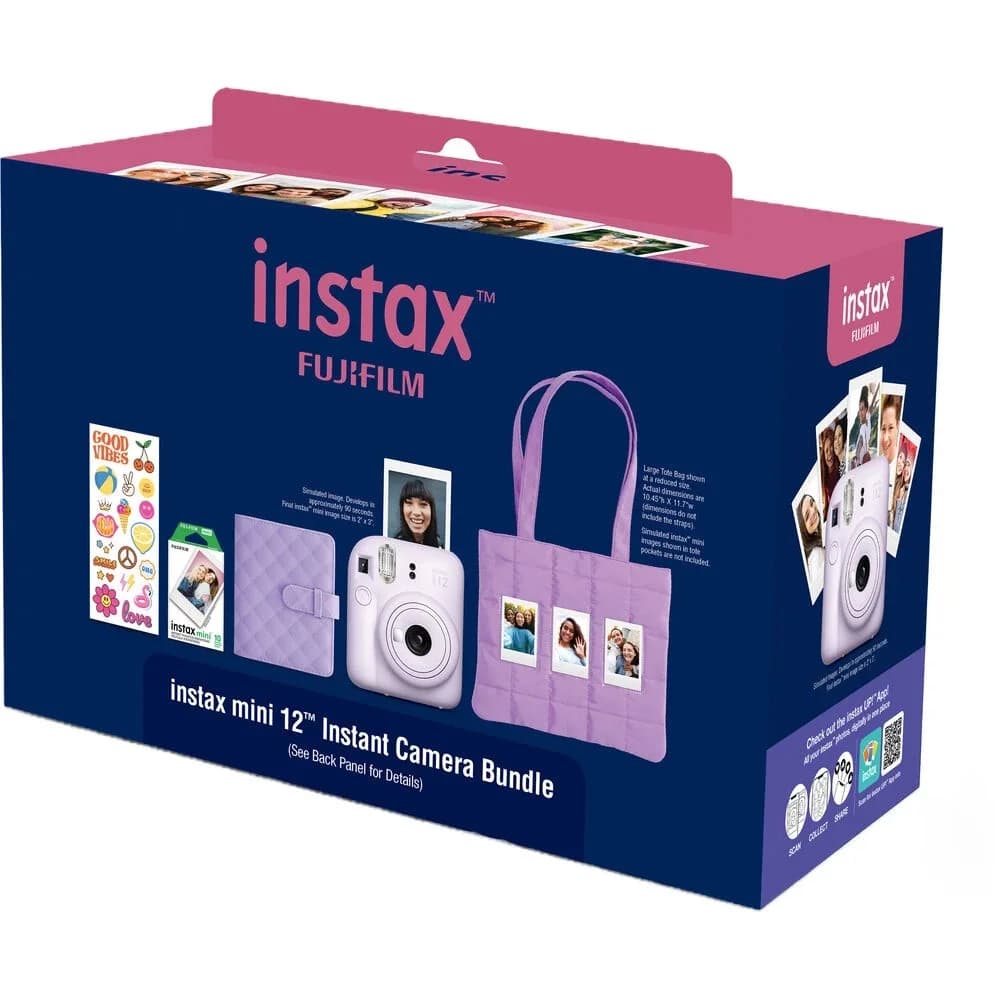 Fujifilm Instax Mini 12 Instant Film Camera Bundle