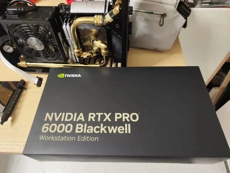 NVIDIA RTX PRO 6000 Blackwell Workstation GPU 96GB GDDR7 Dual Fan
