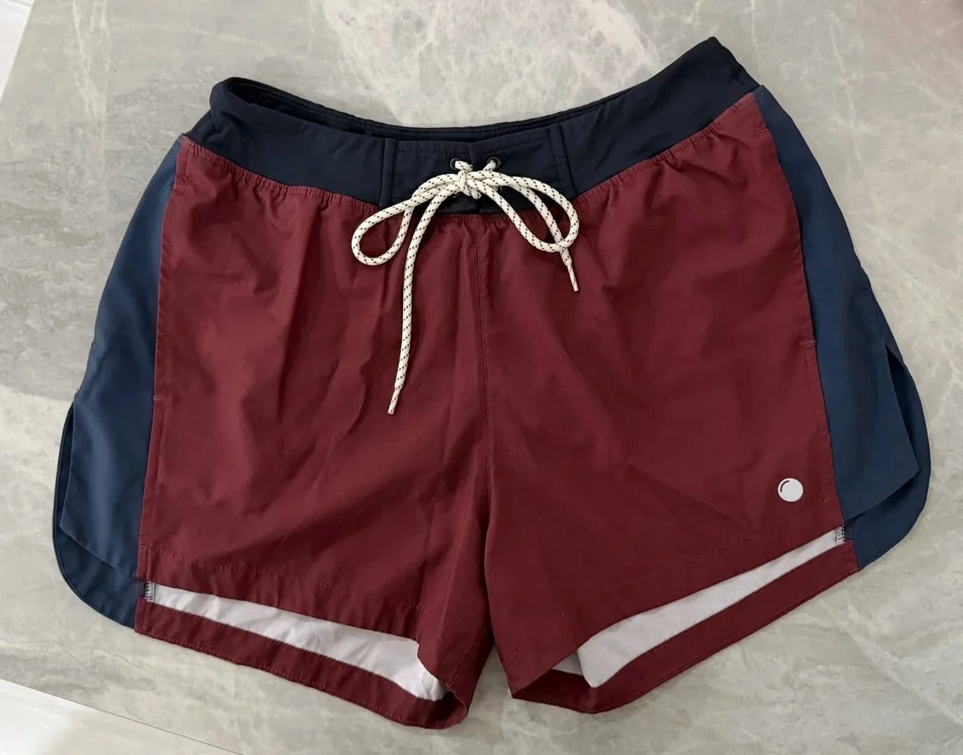Open Era Double-Layer Gym Shorts Size M