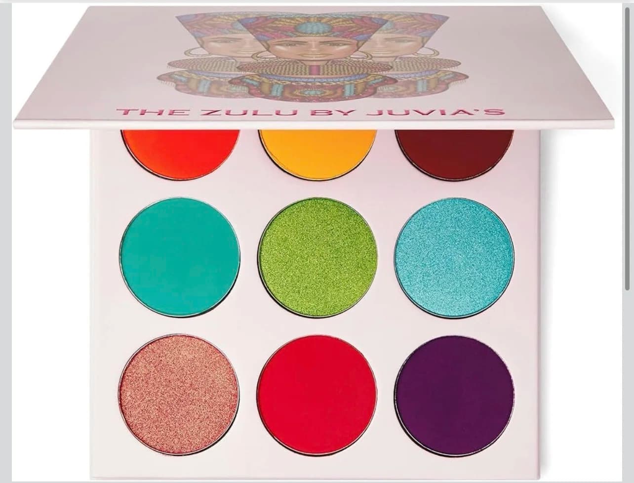 Juvia's Place The Zulu Palette - Rainbow Eyeshadow Palette with 9 Shades