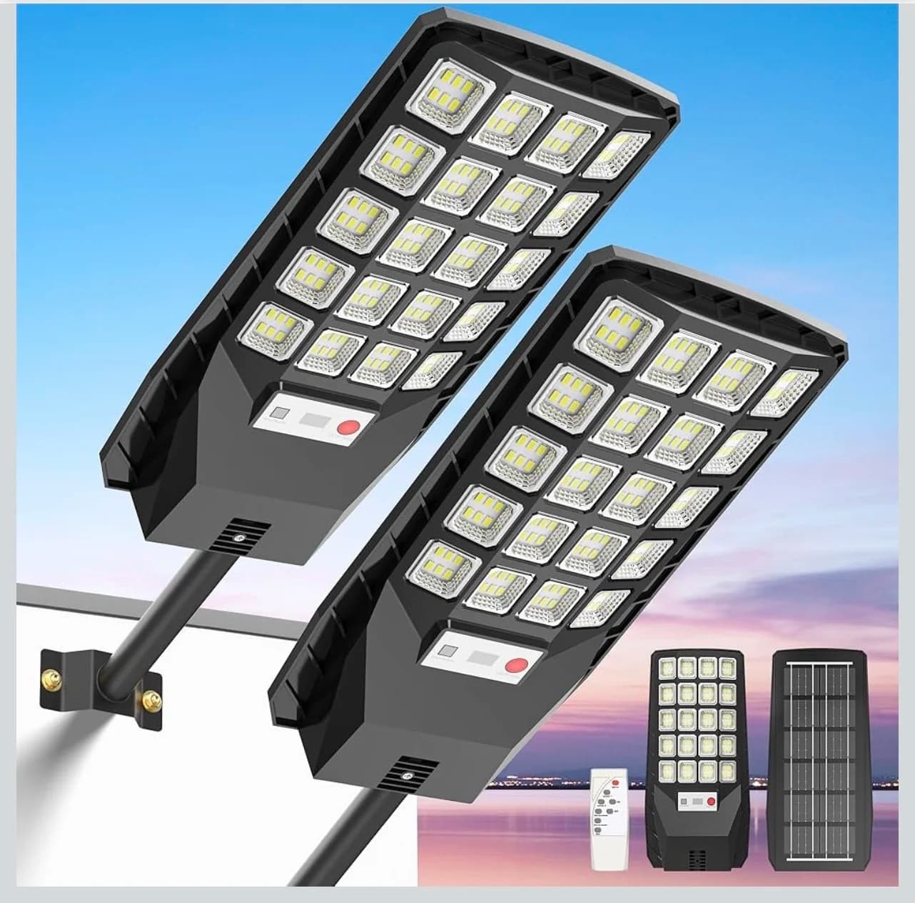 Outdoor Solar Lights - Set of 2