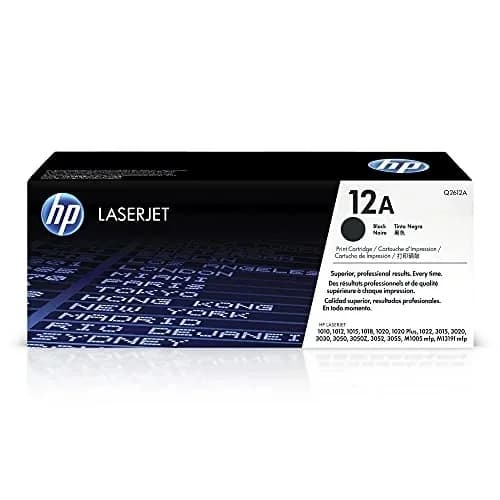 HP 12A Q2612A Black Toner Cartridge