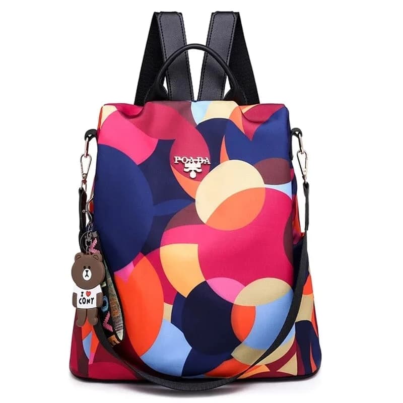 POABA Anti-Theft Backpack with Hidden Pockets