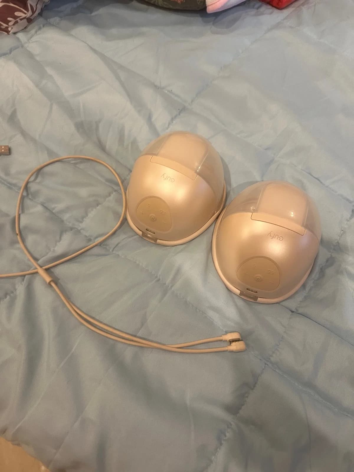eufy S1 Pro Wearable Breast Pump Pair Blush