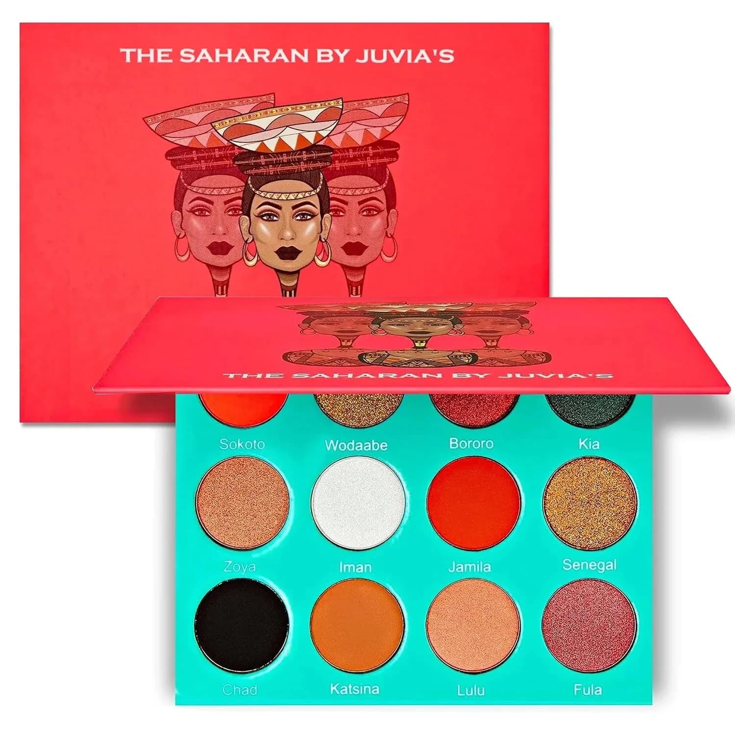 Juvia's Place The Saharan 12-Color Eyeshadow Palette