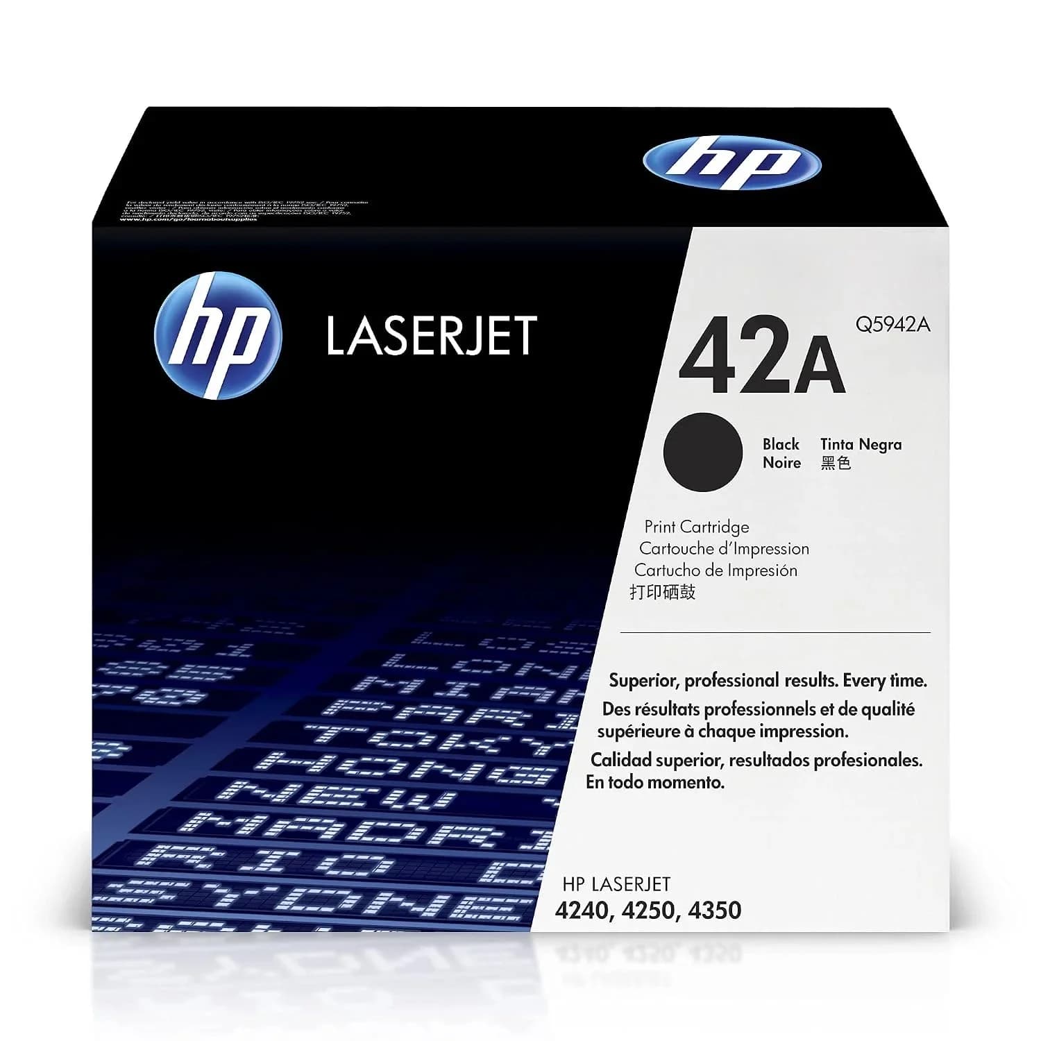 HP 42A Black Toner Cartridge Q5942A