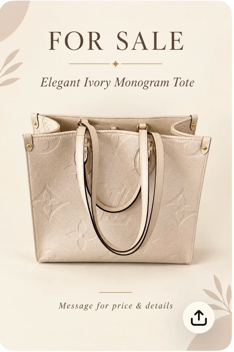 Louis Vuitton handbag